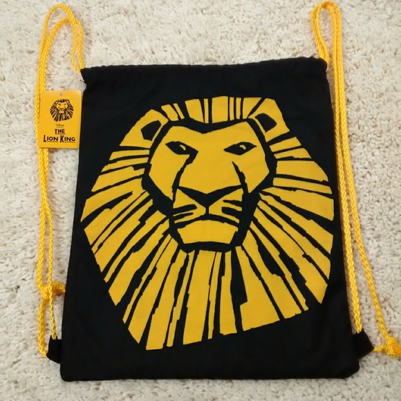 Disney Other - NWT BROAWAY LION KING CINCH BAG AND BOOK 3 PIECES